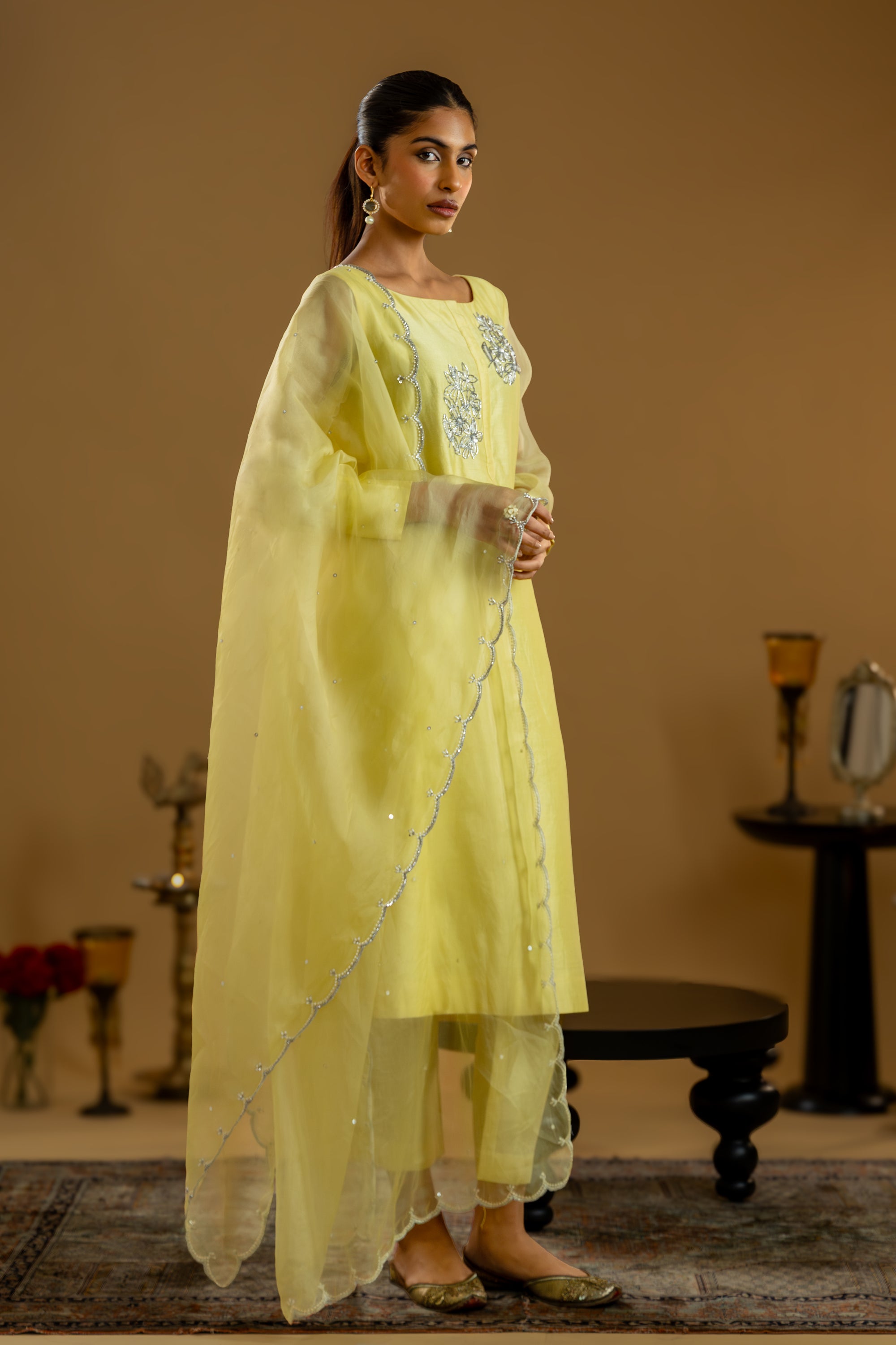 Sunlit Bloom Kurta Set