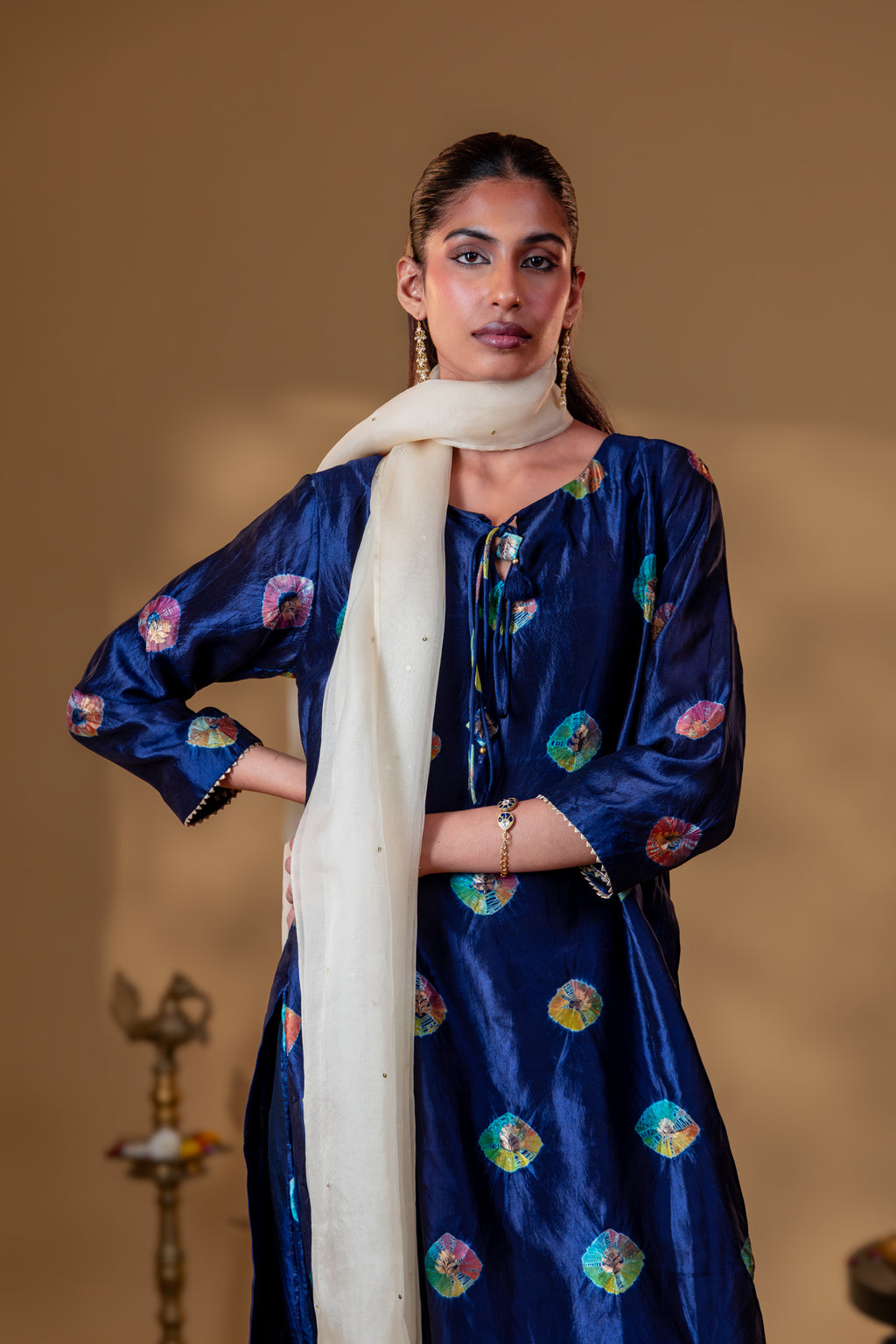NeelGul Bandhani Suit