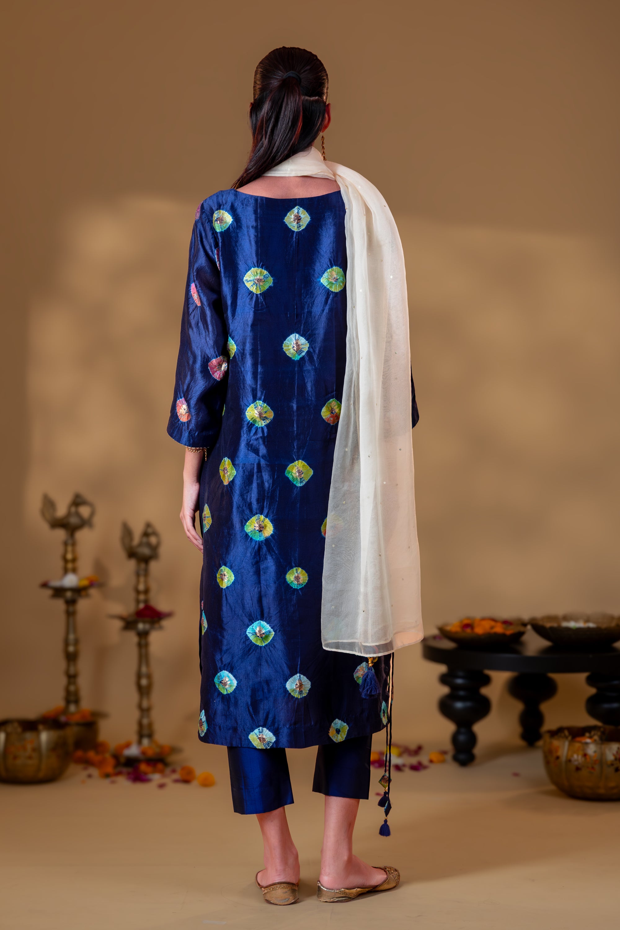 NeelGul Bandhani Suit