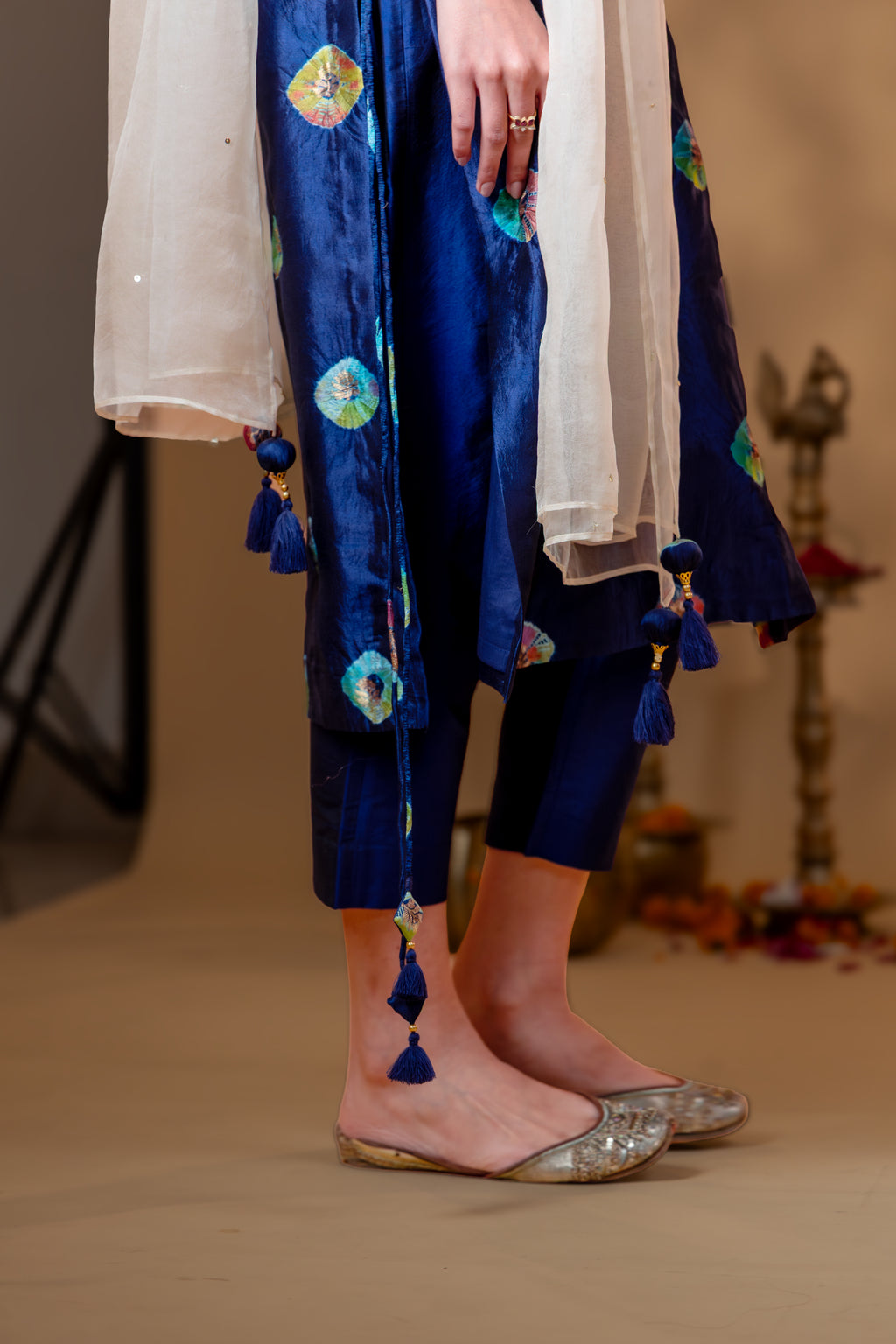NeelGul Bandhani Suit