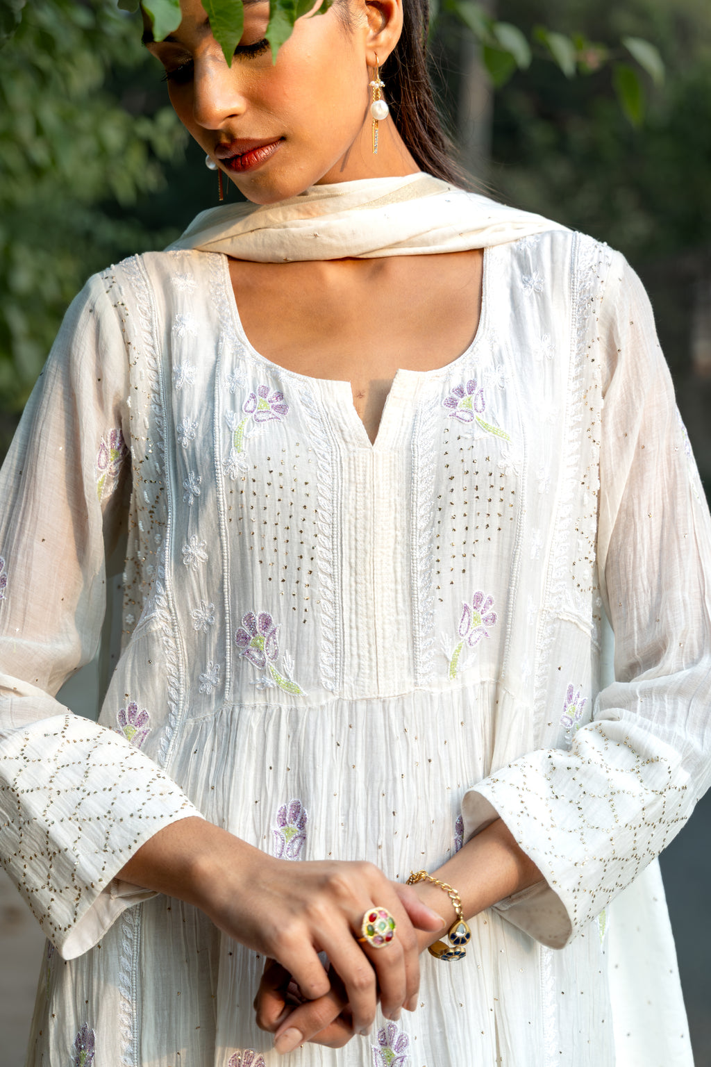 Sitara Ivory Dress