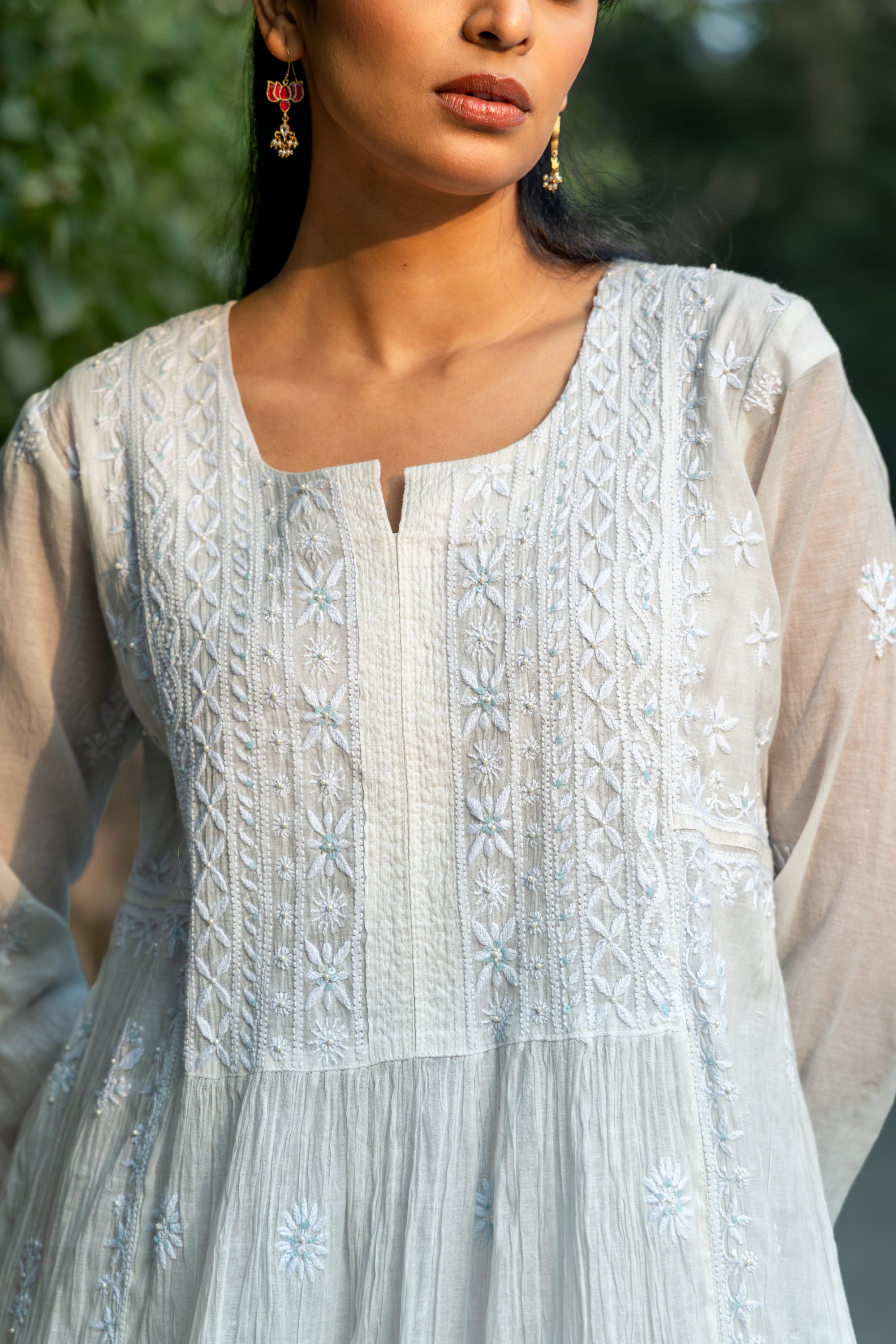 Firdous Blue Dress