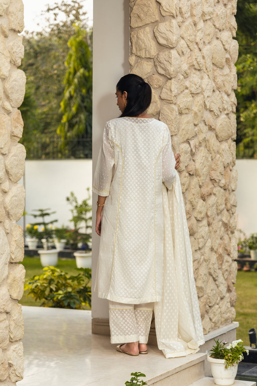 Ivory Grace Kurta Set