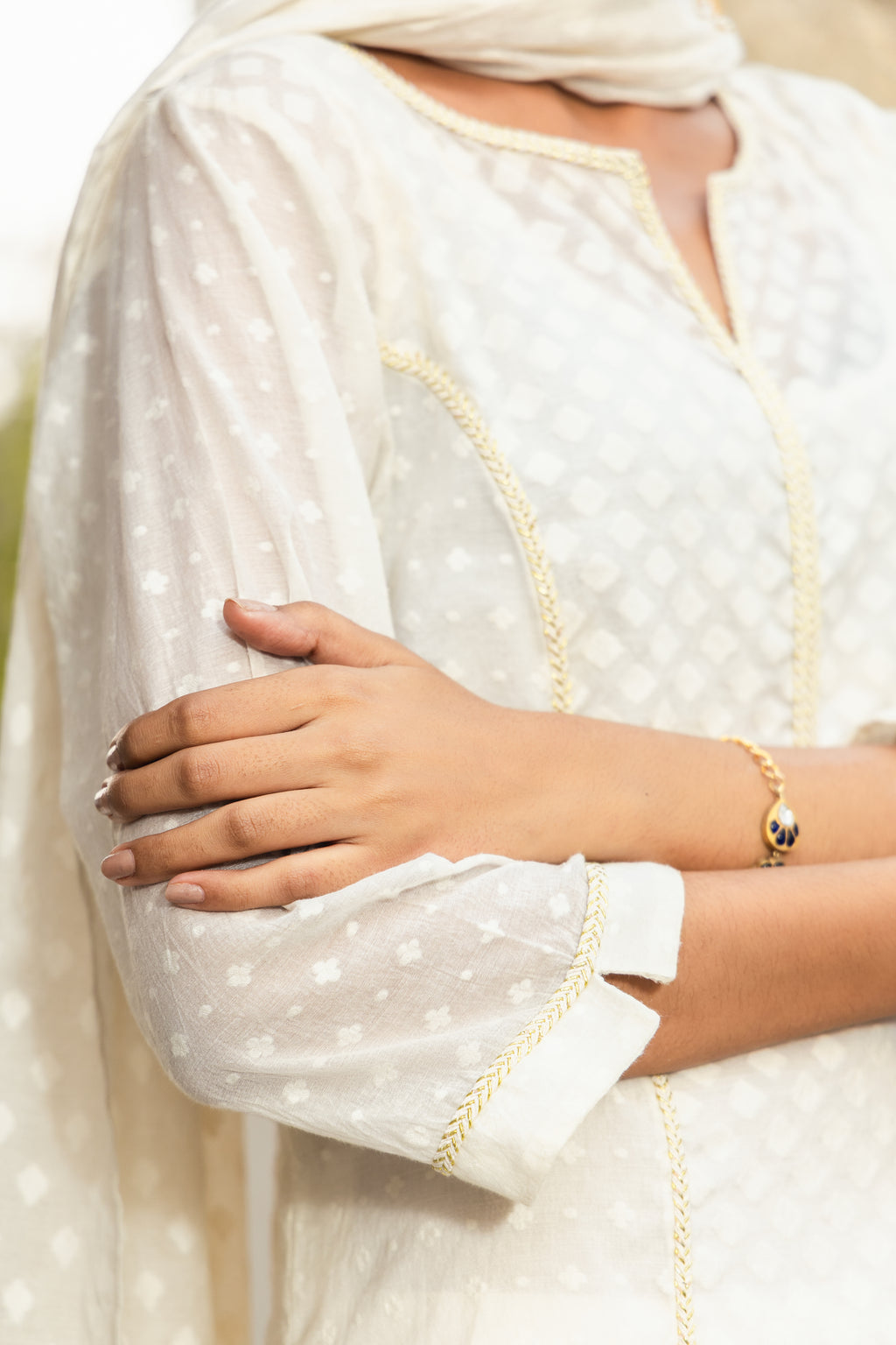Ivory Grace Kurta Set