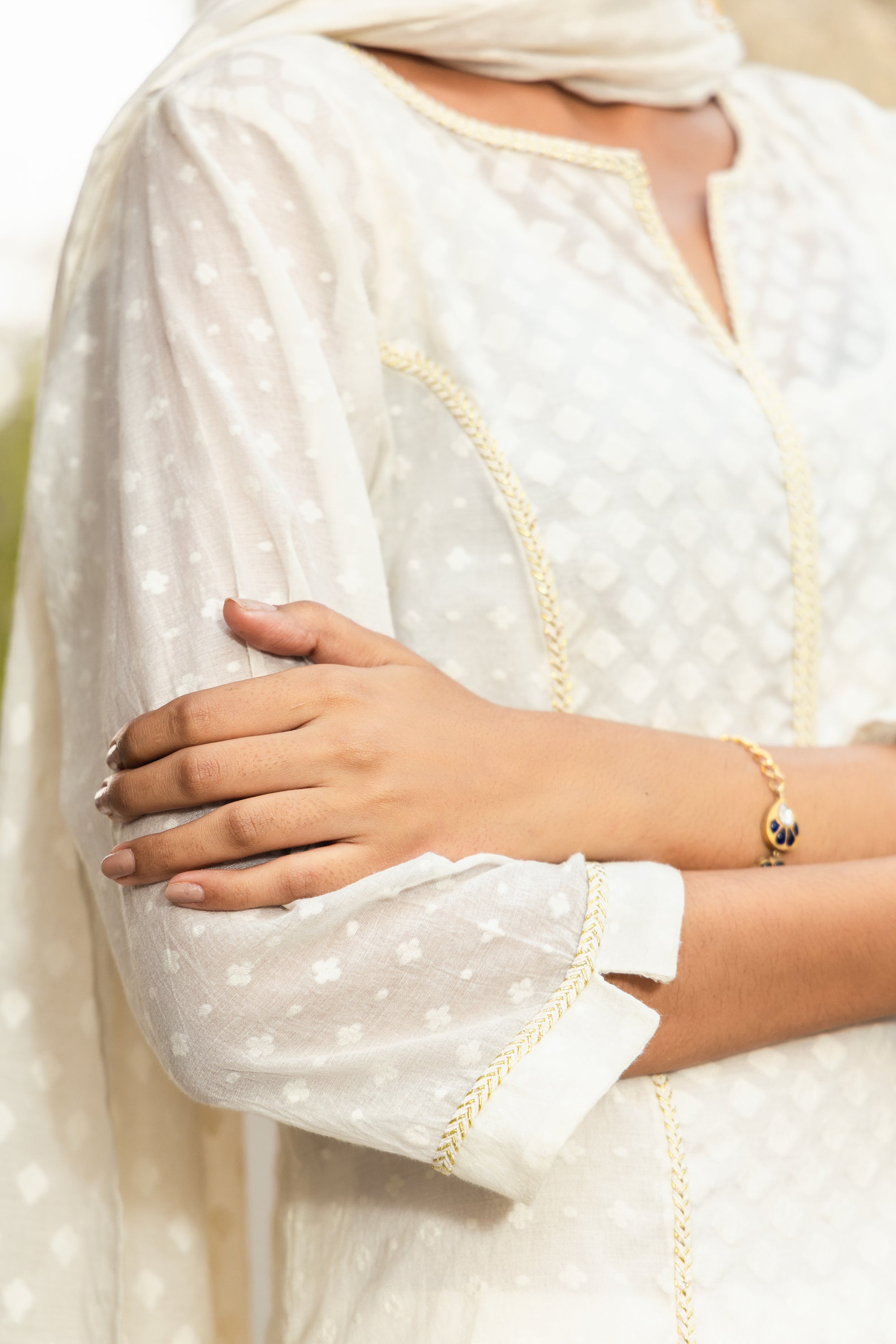 Ivory Grace Kurta Set