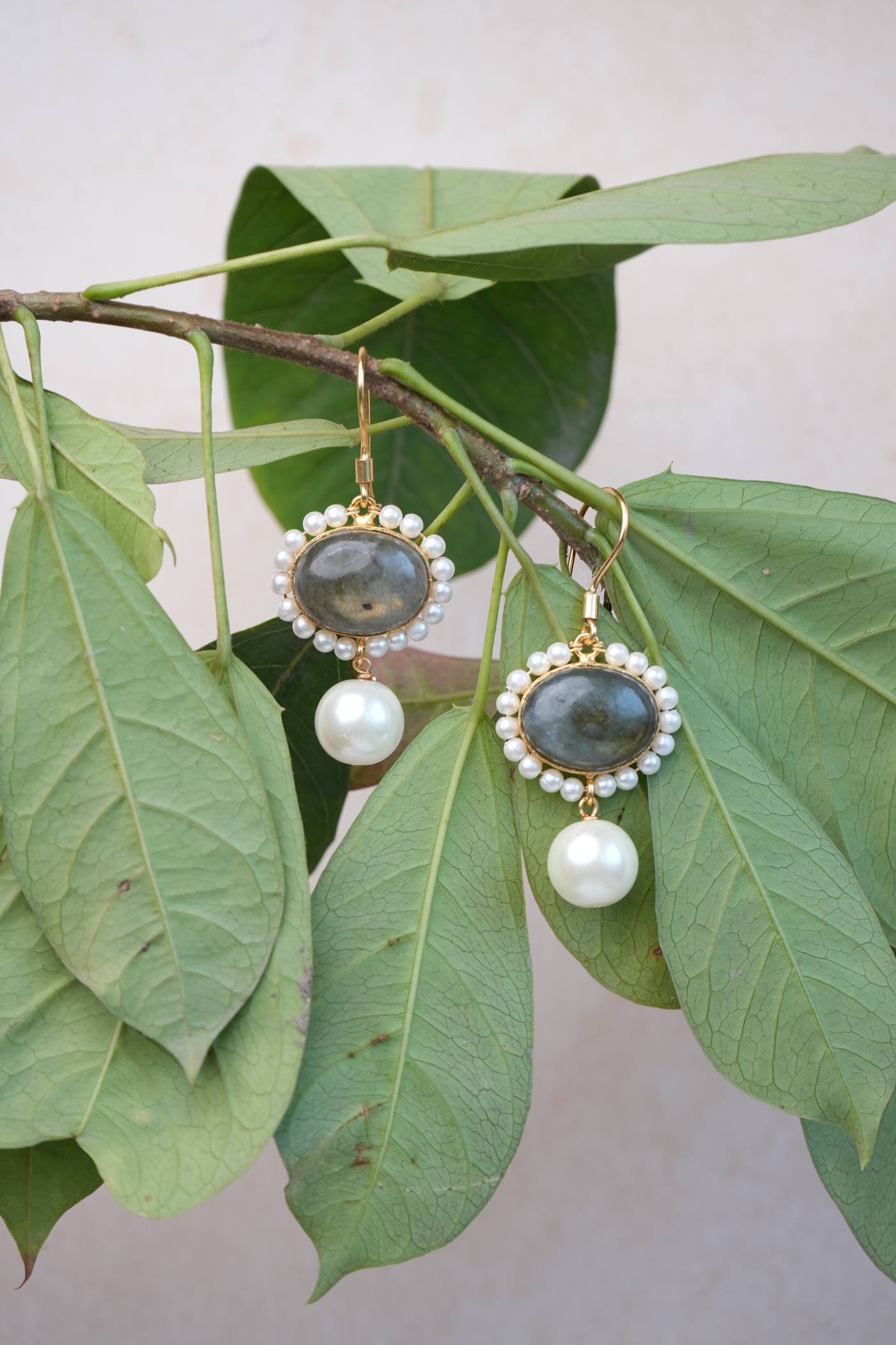 Olive Bloom Earrings