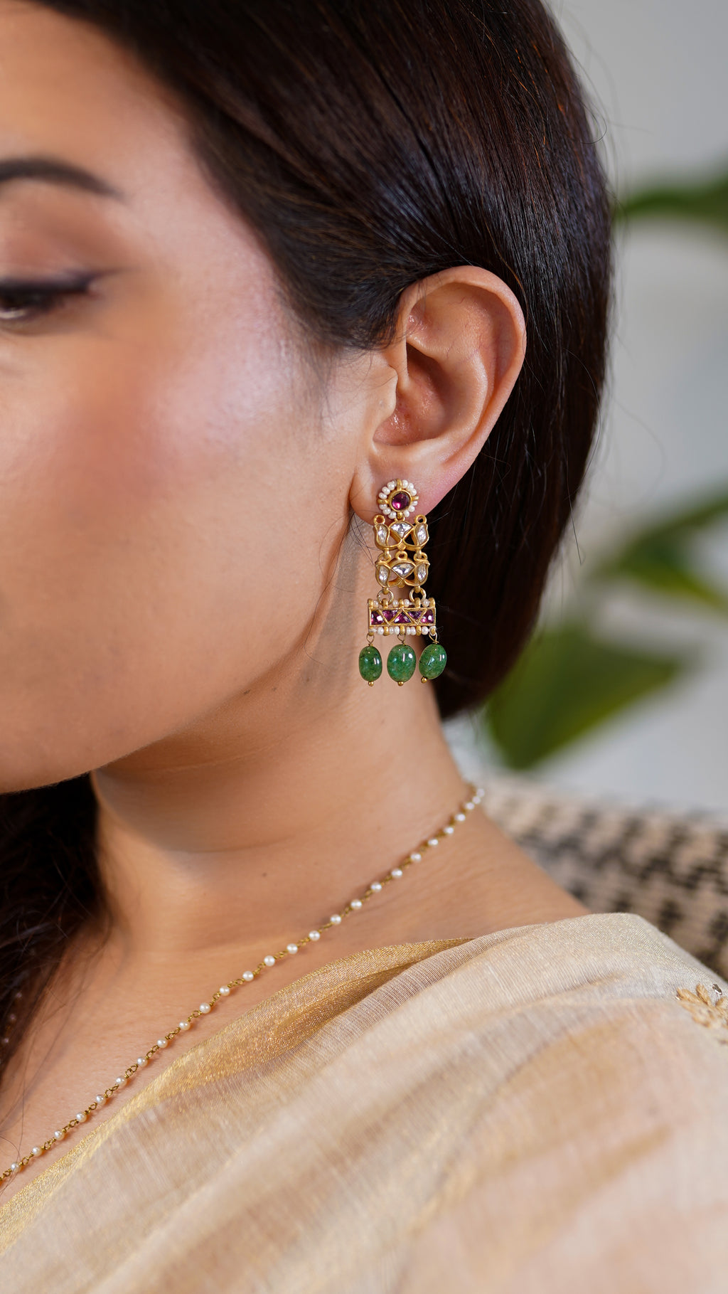 Raaga Jhumki (Pure silver 925)