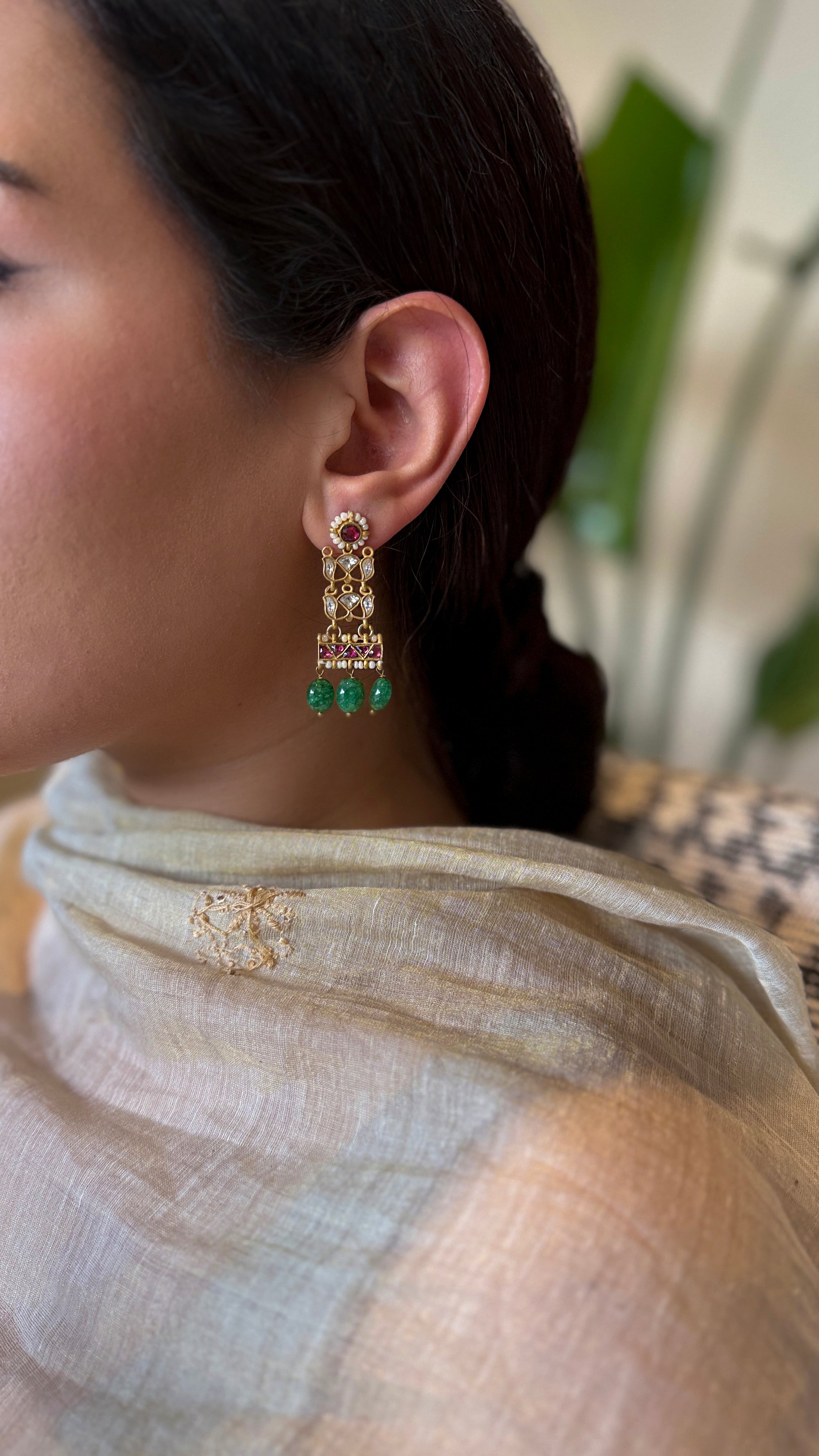 Raaga Jhumki (Pure silver 925)
