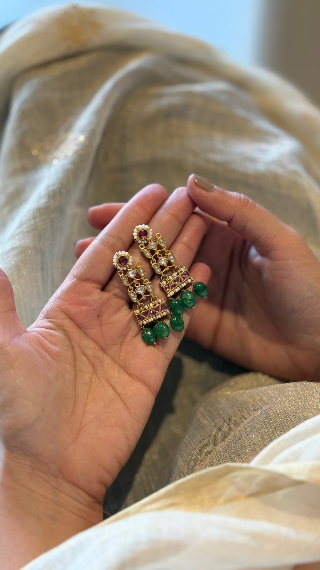 Raaga Jhumki (Pure silver 925)